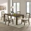 Coppet Transitional Dark Walnut Dining Table