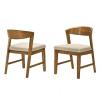 Ozark Organic Modern Side Chair Set of 2
