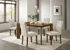 Paolino Transitional Antique Brown Dining Table