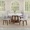 Ostbirk Organic Modern Round Dining Table