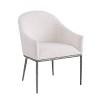 Balvi Contemporary Gunmetal Arm Chair