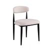 Orlandi Curved Backrest Side Chair Set of 2