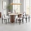 Kronus Contemporary Oval Dining Table