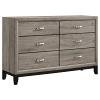 Valen Structured Framing Light Taupe Dresser