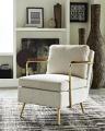 Aleisha Fabric Upholstered Mustard Yellow Sofa
