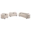 Whitney Tufted Woven Fabric Upholstered Sofa