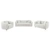 Aleisha Fabric Upholstered Sand Sofa
