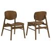 Benford Dark Brown Dining Side Chair Set of 2