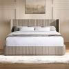 Leanna Composite Wood Light Oak Bed
