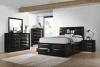 Briana Wood Storage Bookcase Bed