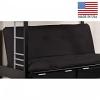 Plosh 6" Plosh Black Futon Mattress