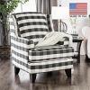 Patricia Contemporary Stripe Chair