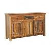Harper 3-door Solid Reclaimed Wood Accent Cabinet