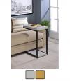 Beck Engineered Wood C-Shape Sofa Side Table