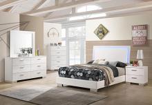 Felicity Panel Bed with LED Lighting Felicity Panel Bed with LED Lighting