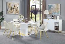 Gaines Dining Table with Pedestal Base