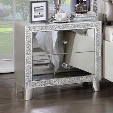 Sliverfluff Mirrored Nightstand