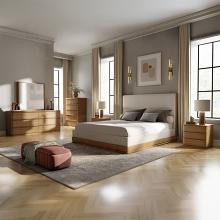 Zoey Contemporary Platform Bed