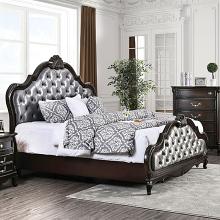 Bethesda Bed with Intricate Faux Wood Carvings