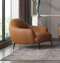 Leonia Genuine Italian Leather Chair