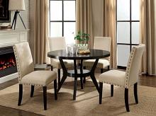 Downtown Transitional Round Dining Table