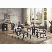 Edina Rectangular Wooden Tabletop Dining Table