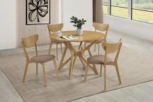 Elowen Round 42-inch Solid Wood Dining Table
