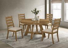 Danvers Round 54-inch Wood Dining Table