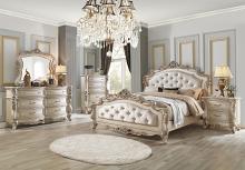 Gorsedd Button Tufted Headboard and Footboard Victorian Style Bed  Gorsedd Button Tufted Headboard and Footboard Victorian Style Bed