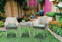 Tashay 3 Piece Pack Patio Bistro Set