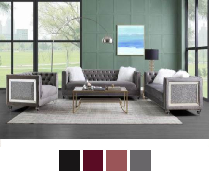 Heiberoll Velvet Sofa