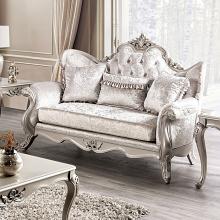 Acapulco Traditional Loveseat with Cabriole Style Legs