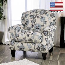 Nash Rolled Arms Floral Chair