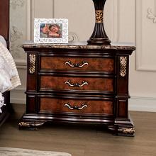 Aquilina Traditional Night Stand with USB