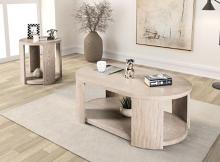 Conisbrough I Modern Oval Cocktail Table