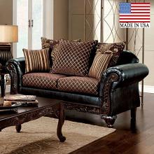 San Roque Rolled Arms Loveseat