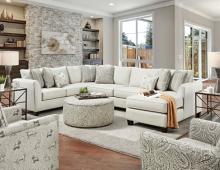 Pocklington Welted Cord Trim Sectional Sofa
