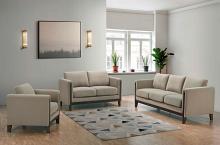 Islington Fabric Upholstered Panel Arm Sofa