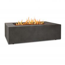 50.5" Glacier Grey Baltic Rectangle Natural Gas Fire Table 50.5" Glacier Grey Baltic Rectangle Natural Gas Fire Table