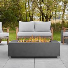 50" Aegean Weathered Slate Large Rectangle Propane Gas Outdoor Fire Table 50" Aegean Weathered Slate Large Rectangle Propane Gas Outdoor Fire Table