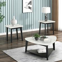 Thisted Contemporary Triangle Marble Coffee Table