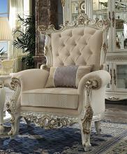 Picardy II Traditional Style Accent Chair with Pillow