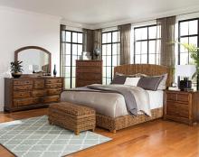 Laughton Hand-Woven Banana Leaf Bed Laughton Hand-Woven Banana Leaf Bed