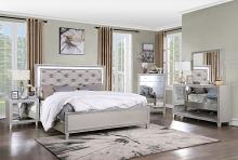 Sliverfluff Button Tufted Headboard Bed  Sliverfluff Button Tufted Headboard Bed