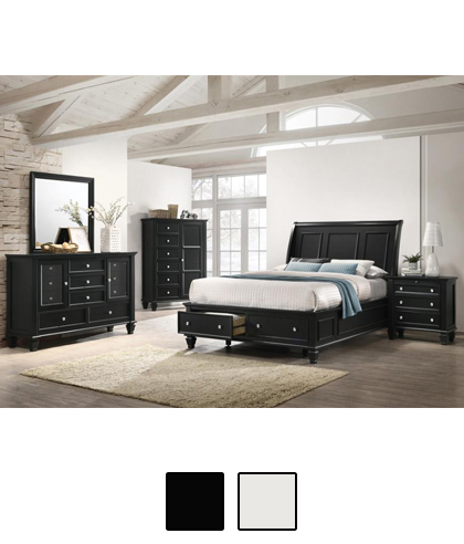 Sandy Beach Storage Sleigh Platform Bed Sandy Beach Storage Sleigh Platform Bed