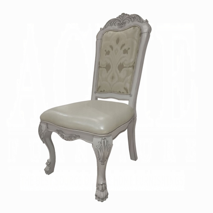 Dresden Bone White Side Chair Set of 2