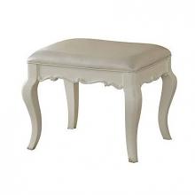 Edalene Cabriole Wooden Leg Vanity Stool