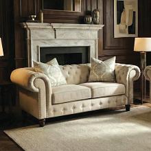 Ammirati Traditional Beige Loveseat
