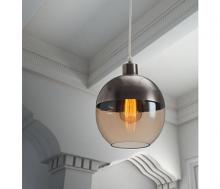 Trente Amber Glass Ceiling Lamp