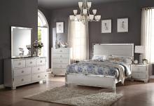 Voeville II Platinum Finish Bed